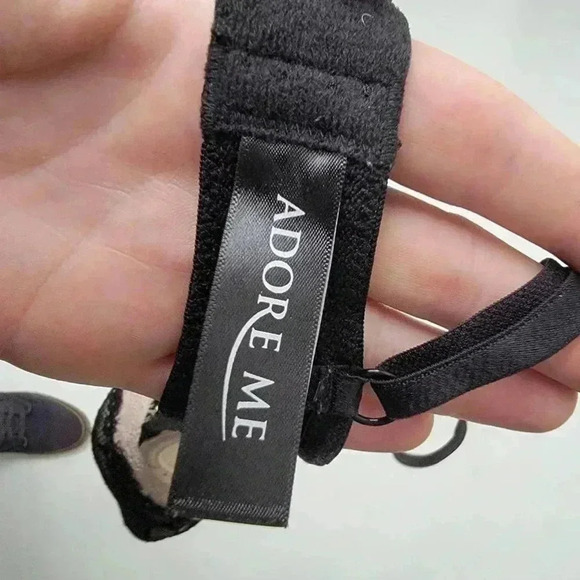 Adore Me Eyelash Lace Push Up Bra - 36B - Picture 5 of 6